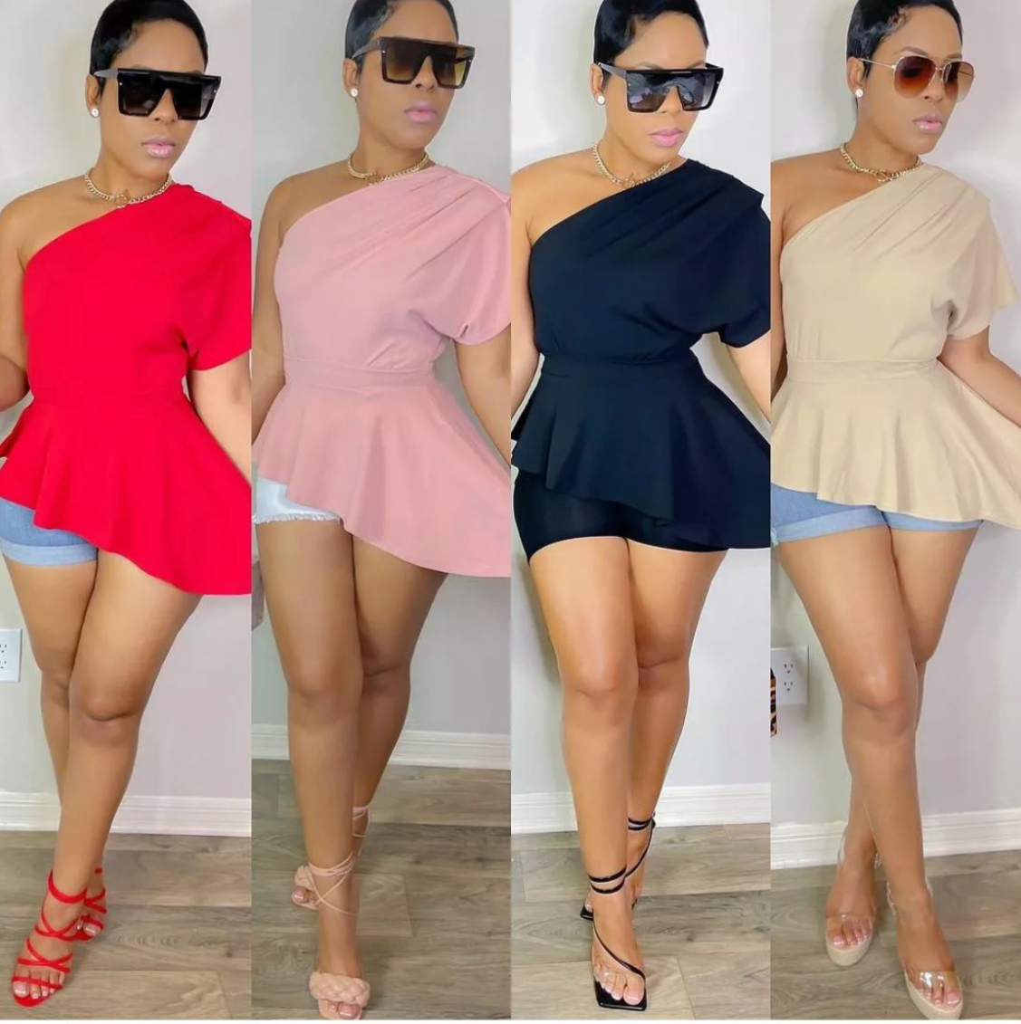 One-Shoulder Top