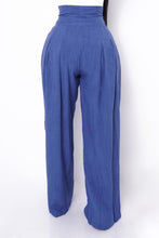 Bow Down Pants - Navy
