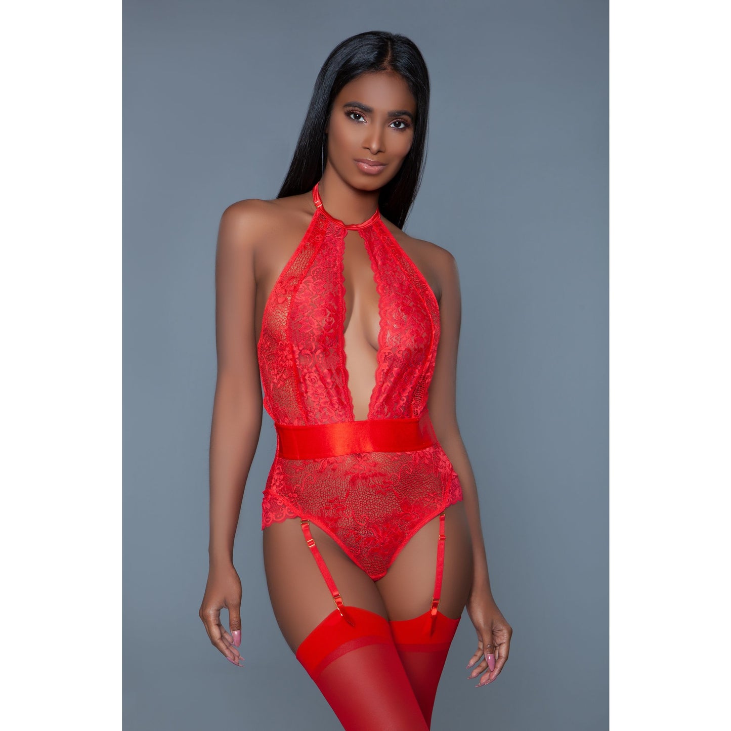 Ophelia Bodysuit - Red