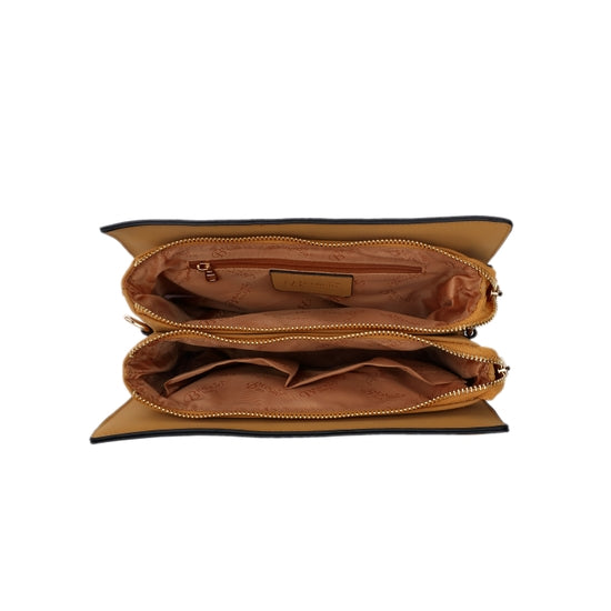 Blossoming Vegan Leather Love Crossbody Bag