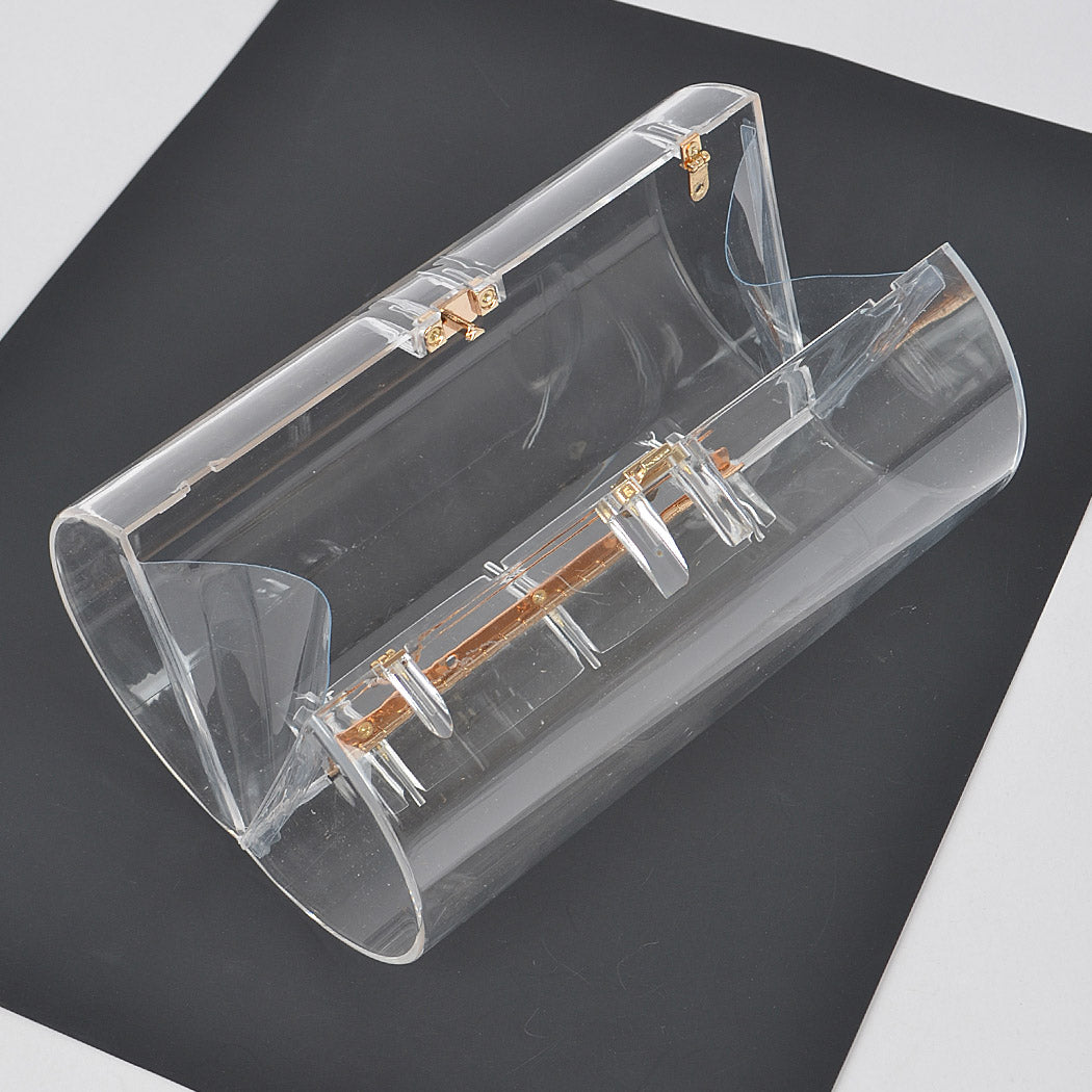 Clear Tube Clutch W/Clear Chain